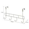 4 Piece Steel Satin Nickel Bath Shelves Set 15 lb Capacity per Shelf for Adult - Teen Ages